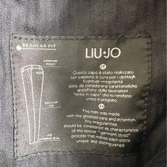 NWT LIU JO men’s navy pants EU58 is US 42 - Picture 4 of 7